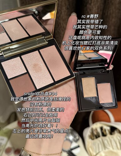 日本 snidel2024年限定4色面部综合盘04#
