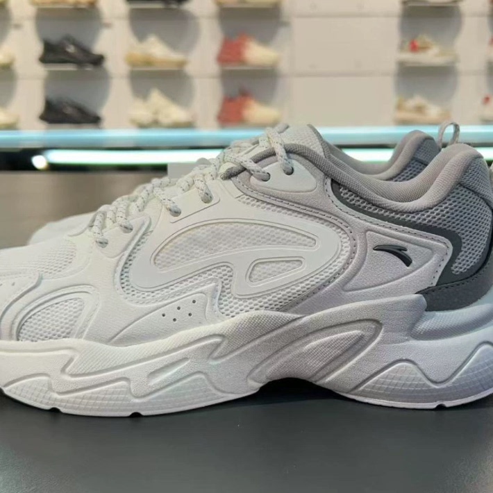 安踏正品脉冲女鞋2025夏新款时尚潮健步网面运动休闲鞋122528856