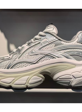 安踏正品扶摇3老爹鞋女鞋2026春新款厚底复古潮流休闲鞋122618899