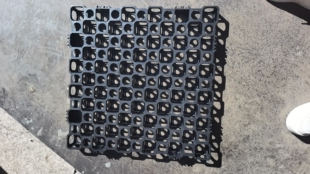 碎石铺路格免硬化植草格违规硬化替代透水格塑料格子快速铺路格