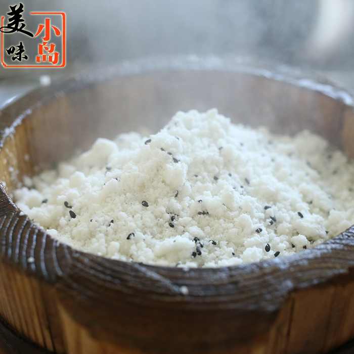 崇明特产崇明糕传统手工糕点年糕糯米糕（白糖芝麻核桃糕）2斤装