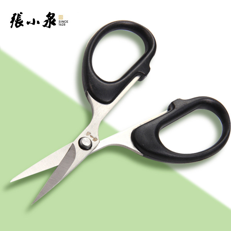 ZHANG XIAOQUAN 가위 가정용 스테인레스 스틸 크고 작은 사무실 문구 가위 수제 종이 전문 절단 앞머리 및 스레드 절단