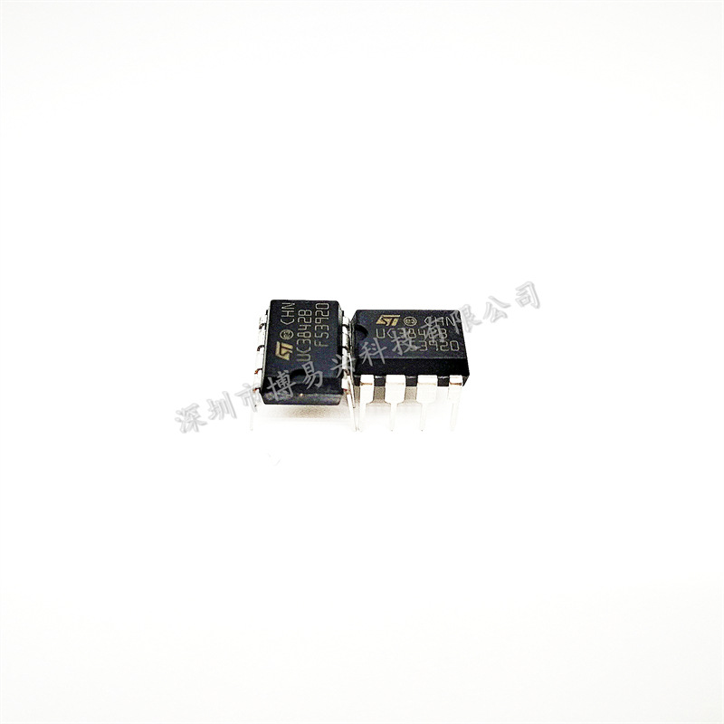 全新原装ST 直插 进口 UC3842B UC3842 电源芯片IC 封装DIP-8