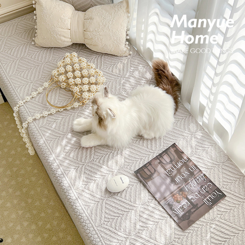 蔓越家 国风温玉 全棉纯棉飘窗垫防滑坐垫卧室窗台垫榻榻米坐垫,居家布艺,飘窗垫,淘宝优惠券,粉丝福利购,淘宝优惠卷