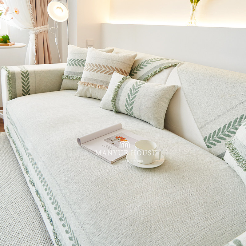 蔓越家 兰亭 高级感雪尼尔沙发垫四季通用坐垫沙发套罩防滑盖布巾,居家布艺,沙发垫,淘宝优惠券,粉丝福利购,淘宝优惠卷