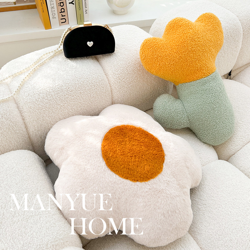 蔓越家抱枕靠枕套PP棉沙发北欧