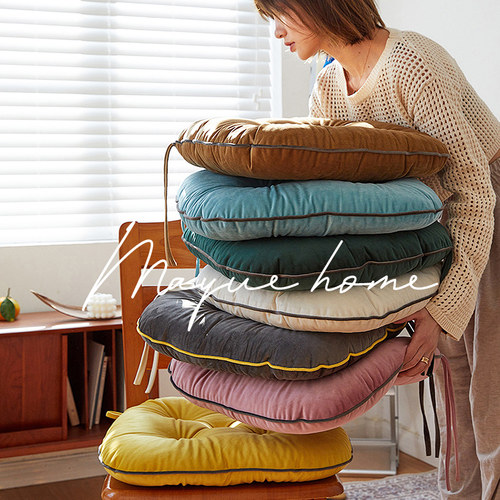 蔓越家现代轻奢简约打坐餐椅垫