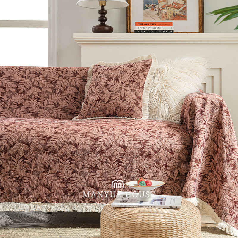 蔓越家复古乡村沙发巾客厅沙发套罩沙发垫子全铺一片式防尘罩座垫,居家布艺,沙发套,淘宝优惠券,粉丝福利购,淘宝优惠卷