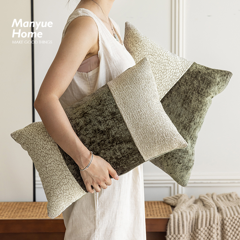 蔓越家中式样板间装饰靠枕不含芯