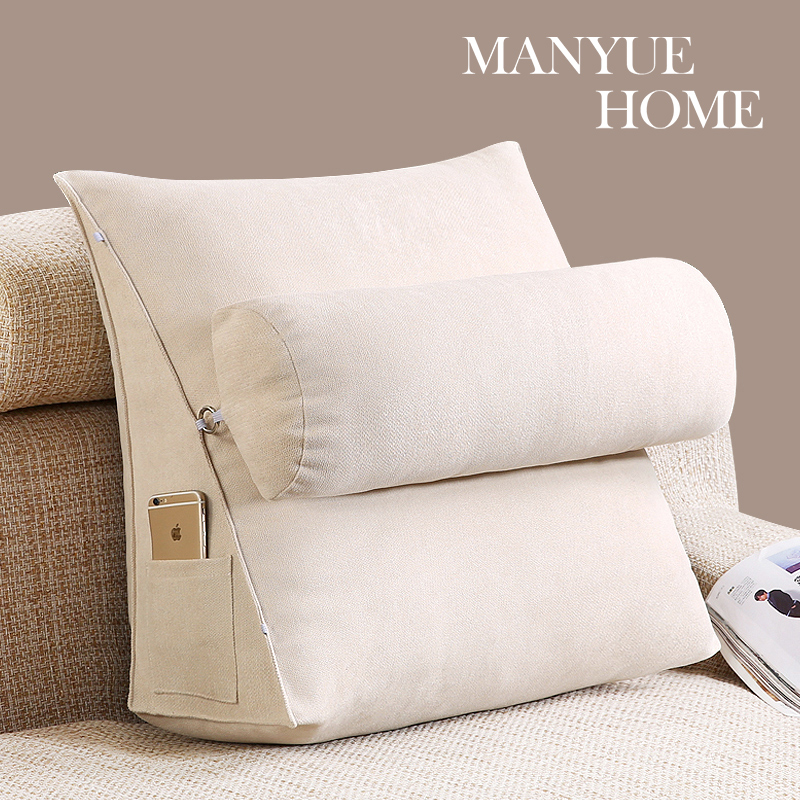 蔓越家北欧ins沙发三角靠背