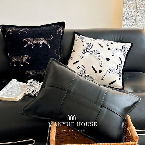 蔓越家轻奢卧室床头抱枕靠垫腰靠