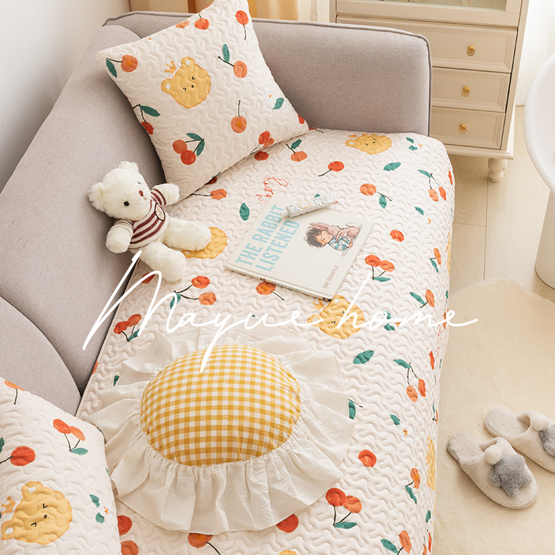 蔓越家  北欧ins纯棉全棉沙发垫坐垫沙发套罩盖巾防滑座垫可机洗,居家布艺,沙发垫,淘宝优惠券,粉丝福利购,淘宝优惠卷