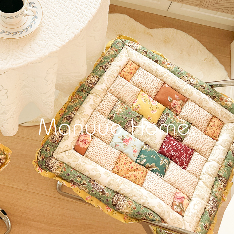 纯棉加厚秋冬馒头坐垫