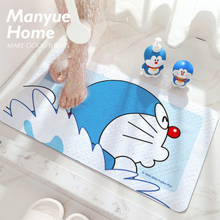 地垫浴室防滑垫沐浴卡通厕所卫生间防摔脚垫 哆啦A梦 蔓越家 正版