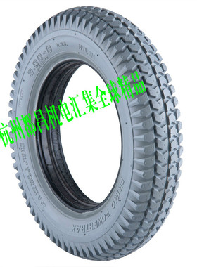 14寸免充气实心填充轮胎机器威之群搏动permobil奥托轮椅胎3.00-8