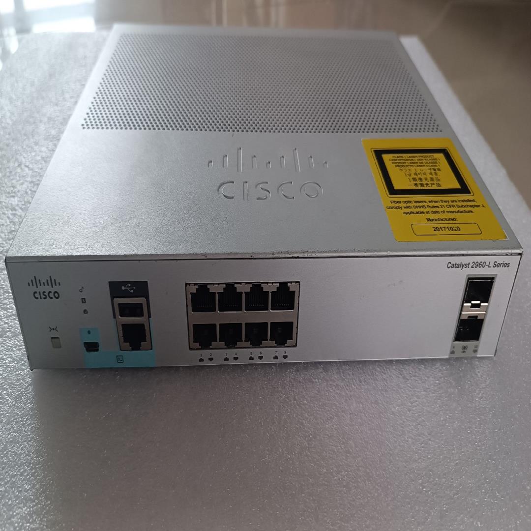 {雅致商行}WS-C2960L-8TS-LL测试好 质保3个月