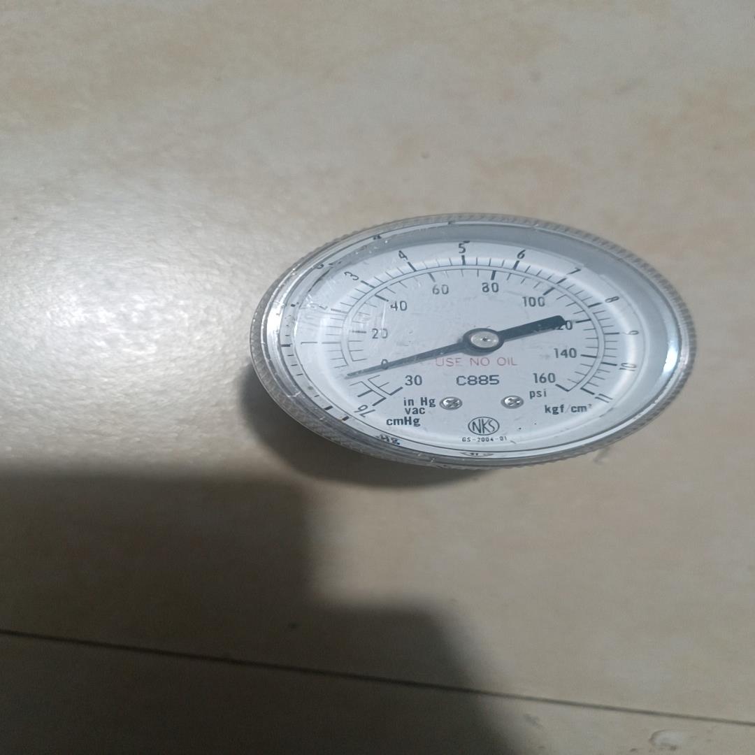 nks无油真空压力表c885【雅致电子】
