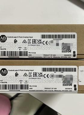 {雅致商行}AB 1756-IF8 MVI46-PDPMV1 包装 AB