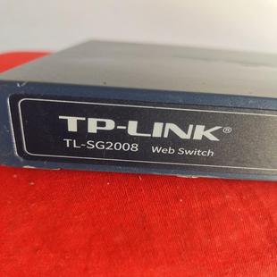 {雅致商行}普联TL－SG2008全千兆WEB网管交换机功能正常带电源