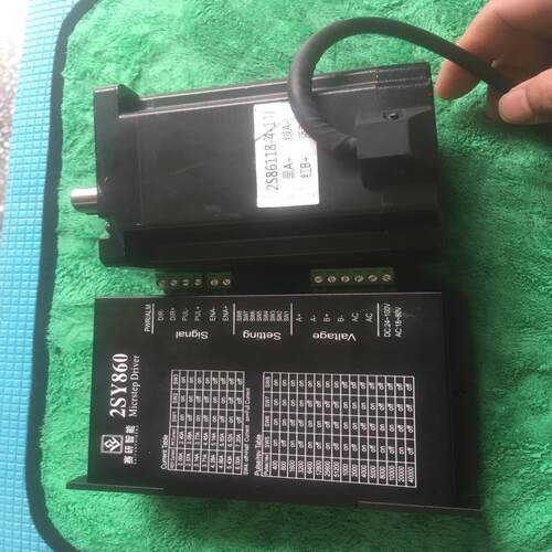 {雅致商行}拆机86步进电机套装赛研智能2SY860驱动器十2S861
