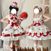 草莓主题 初雪草莓颂.墙叔原创Lolita 2月16日晚八点一团