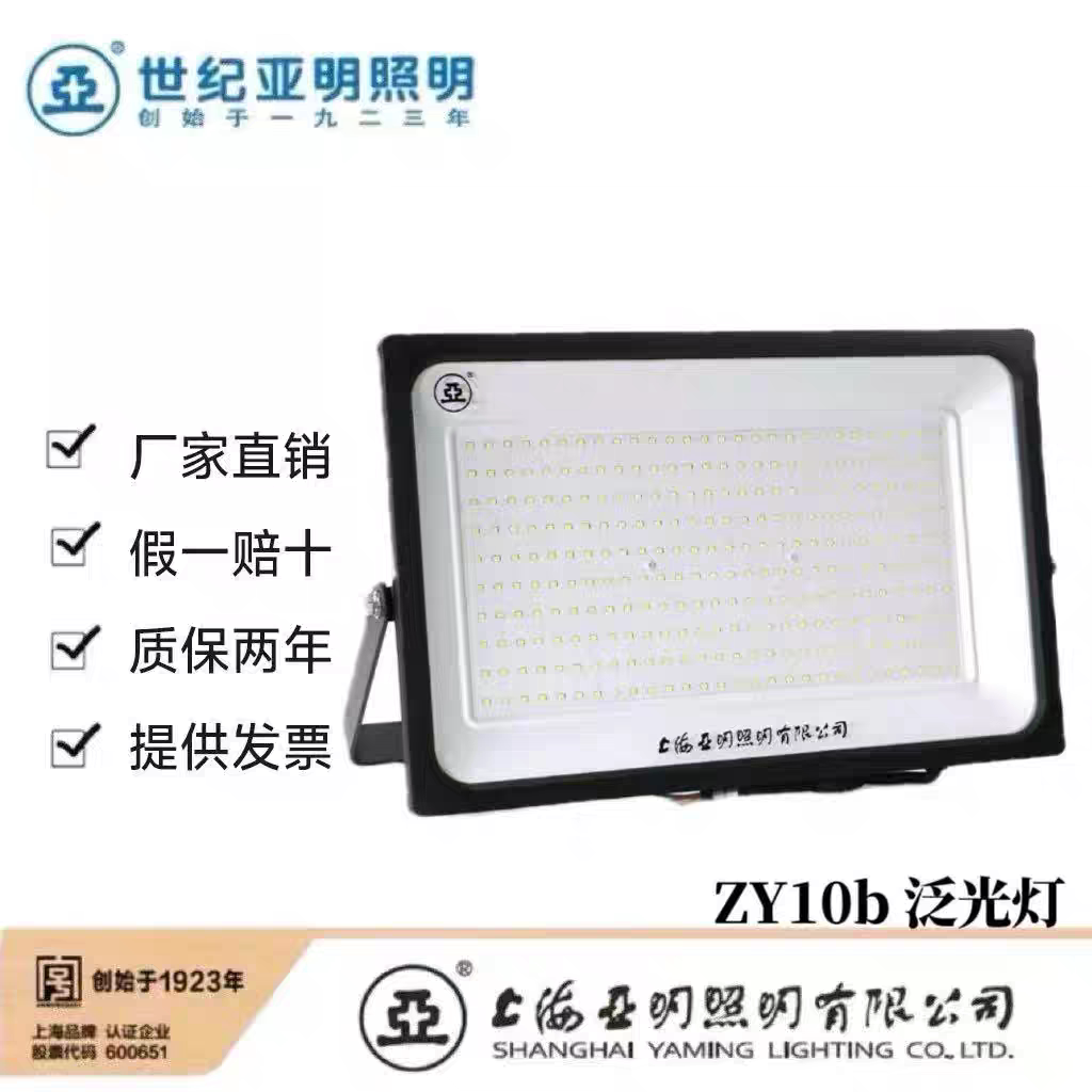 正品上海亚明户外防水投光灯世纪亚明led射灯亚牌高亮泛光灯ZY10b
