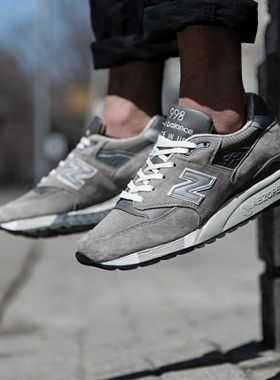 美产NEWBALANCENB余文乐男女元祖灰运动鞋U998GR/GT/TA/M998AWH/E