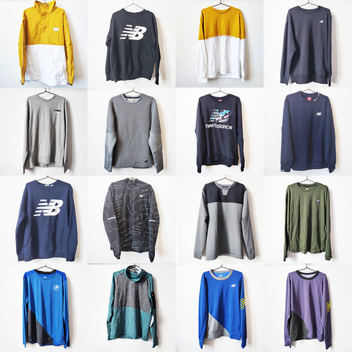 清仓newbalance/nb运动长袖卫衣