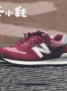 李小鞋NEW BALANCE/NB男女子黑白秋冬季休闲运动鞋ML574PNW/PMW