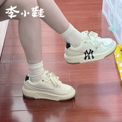 MLB Chunky Liner 印刻 防滑耐磨 舒适减震 休闲时尚3ASXCA12N