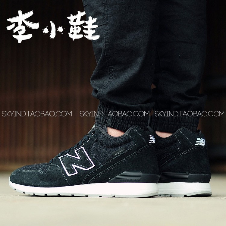 NEWBALANCE/NB男女情侣黑灰高帮复古休闲运动鞋MRH996CB/CA/BB/BS