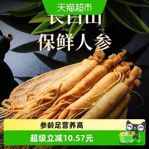 半山农新鲜人参保鲜参10根装东北长白山泡酒药材非干货滋补品养生