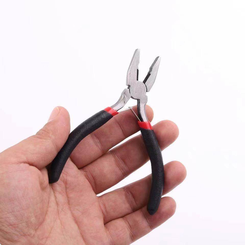 小钳子迷你钳4.5寸多功能钢丝钳圆嘴钳穿珠diy饰品钳手工钳黄光,五金/工具,尖嘴钳,淘宝优惠券,粉丝福利购,淘宝优惠卷