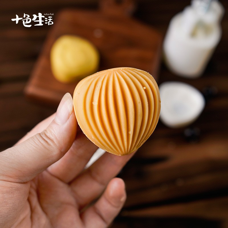 月饼模具家用压花手压式做50克