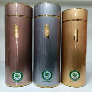 思宝新款春华秋实高档商务保温杯男女简约时尚便携车载礼品泡茶杯