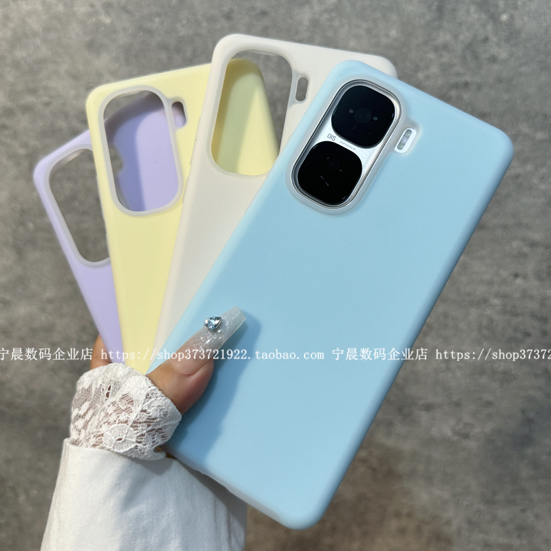 YOONIA适用IQOOneo10pro+手机壳neo10pro+液态硅胶neo10果冻全包保护套冷淡风莫迪兰色马卡龙韩国