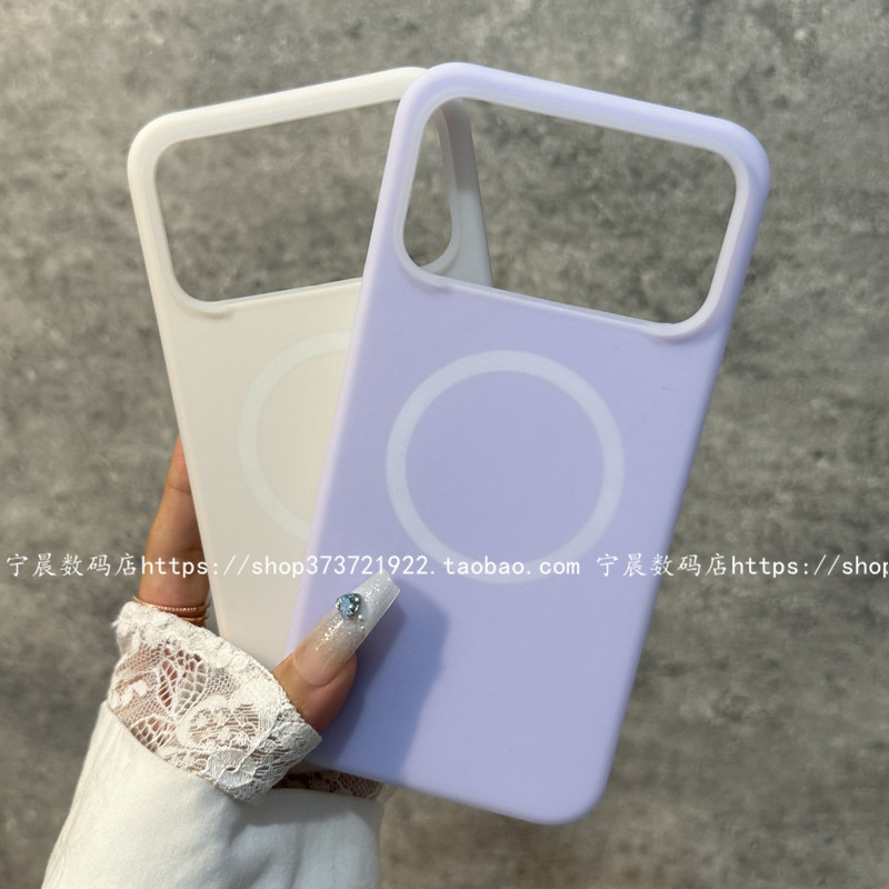 适用k90max磁吸红米k90promax果冻手机壳k90液态硅胶保护套冷淡风莫迪兰色马卡龙韩国