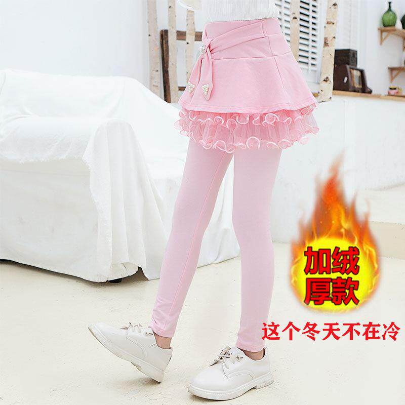 Girls Leggings 2019 Autumn and winter children Outer wear pants False two Plush thickening Culotte girl trousersin the Women's clothing/Boutique , Costume/National costume/Stage costumes , Costume/Chinese clothing , Pants  category - from Buy2taobao.com to provide professional Taobao agent buy service