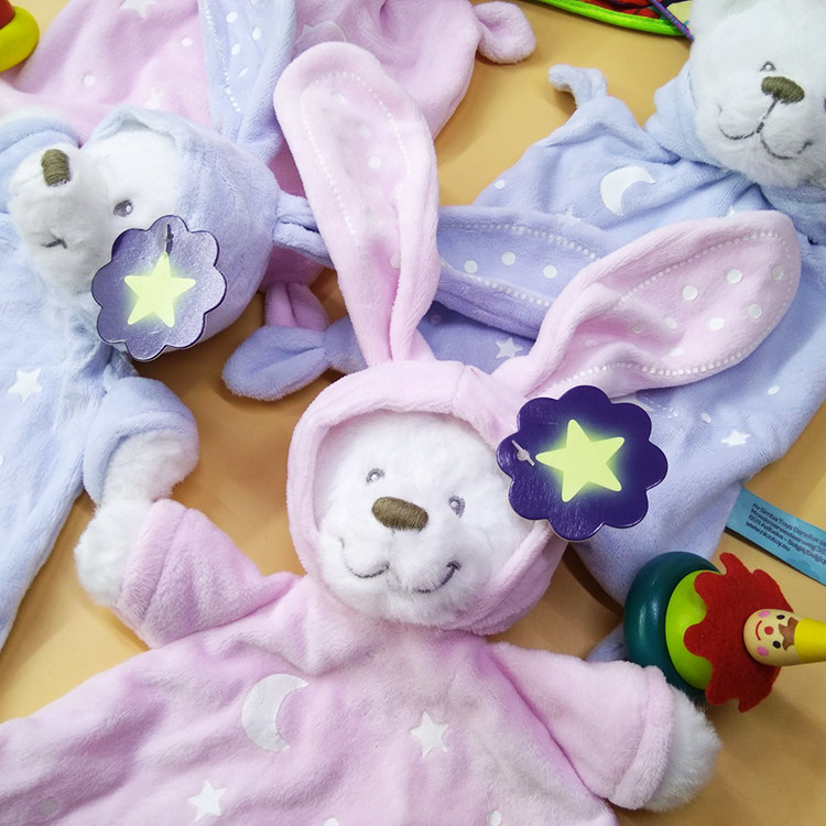 美国婴儿可入口睡眠安抚玩偶