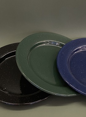 TABS美国克朗峡谷家居 Crow Canyon Home星空系列郎搪瓷马克杯盘