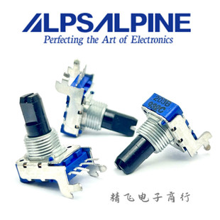 ALPS阿尔卑斯RK11K1120060四脚调音B20K带中点单联电位器轴长15MM