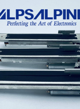 ALPS阿尔卑斯驱动带马达直滑电位器RSA0N11M9A06B10K 外壳氧化