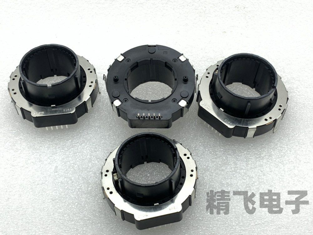 ALPS阿尔卑斯RK45C1A00004空中轴电位器5K带橙色 LED灯7定位