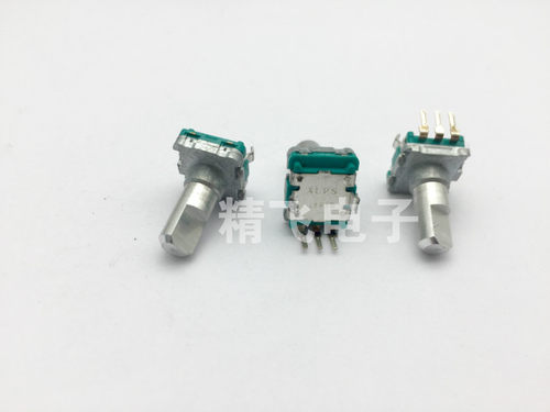 ALPS日本EC11E09244BS编码器20定位20脉冲轴长15mm外壳氧化特价