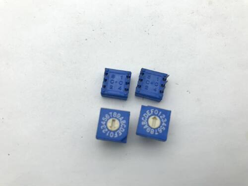0-F旋转编码开关 拨码开关16位PCB编码开关8421C正码3:3