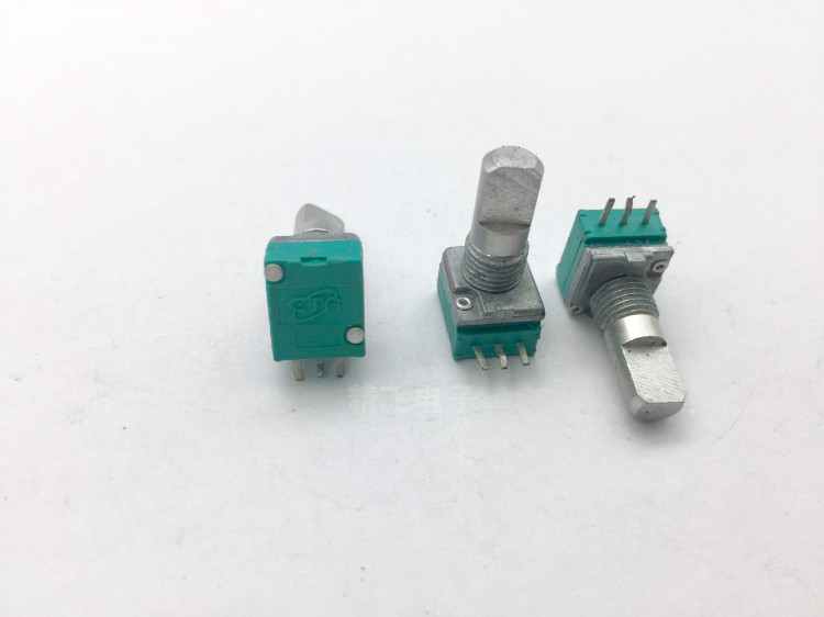 CTR牌RK09精密单联电位器B5K带40定位轴长15MM