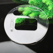 创意鱼缸小型圆柱形鱼缸专用盖子亚克力鱼缸盖子