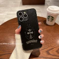 【3D Metal Leather Soft Case】Single Cross