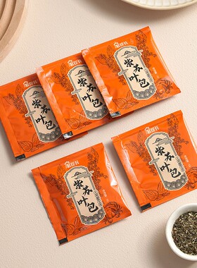 家探长橙色姜茶紫苏包蒸螃蟹大闸蟹调料包螃蟹商家赠品吃蟹工具