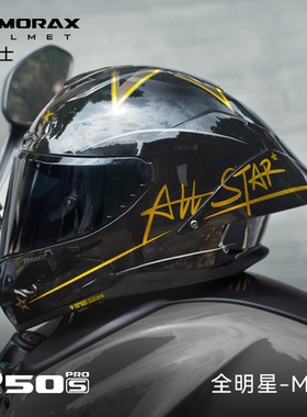 RSMORAX摩雷士R50SPRO摩托车头盔机车全盔木南联名款百花齐放头盔